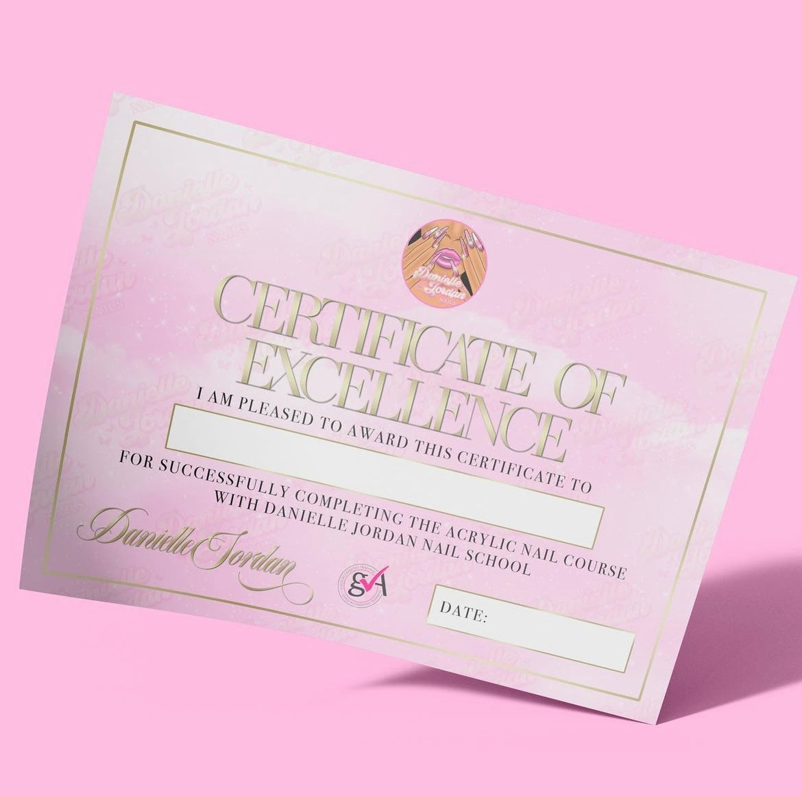 Custom Certificate Design