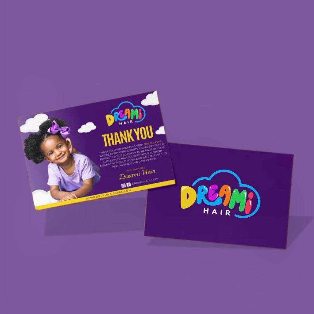 Thank You Card Design