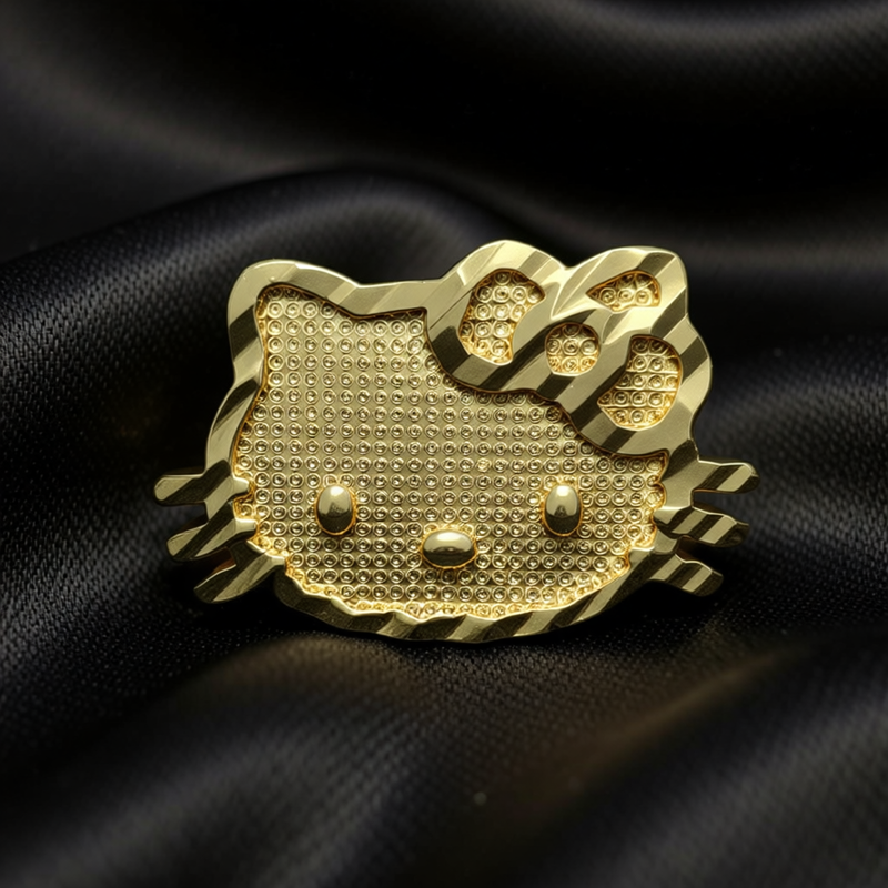Hello Kitty Head Ring