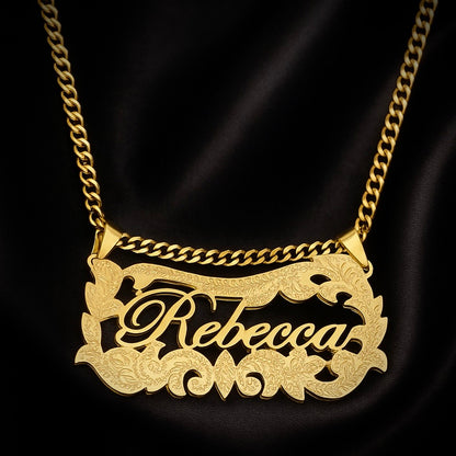 Rosé Vineyard Custom Nameplate