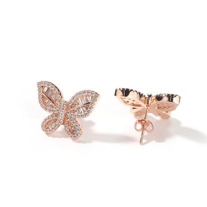 Diamond Flutter Earrings