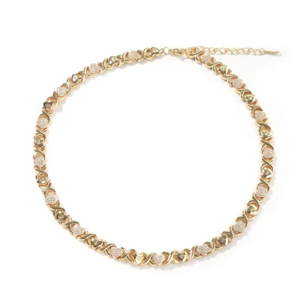 Nostalgic 90’s XO Necklace