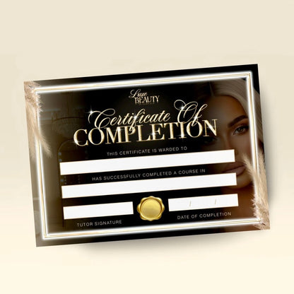 Custom Certificate Design