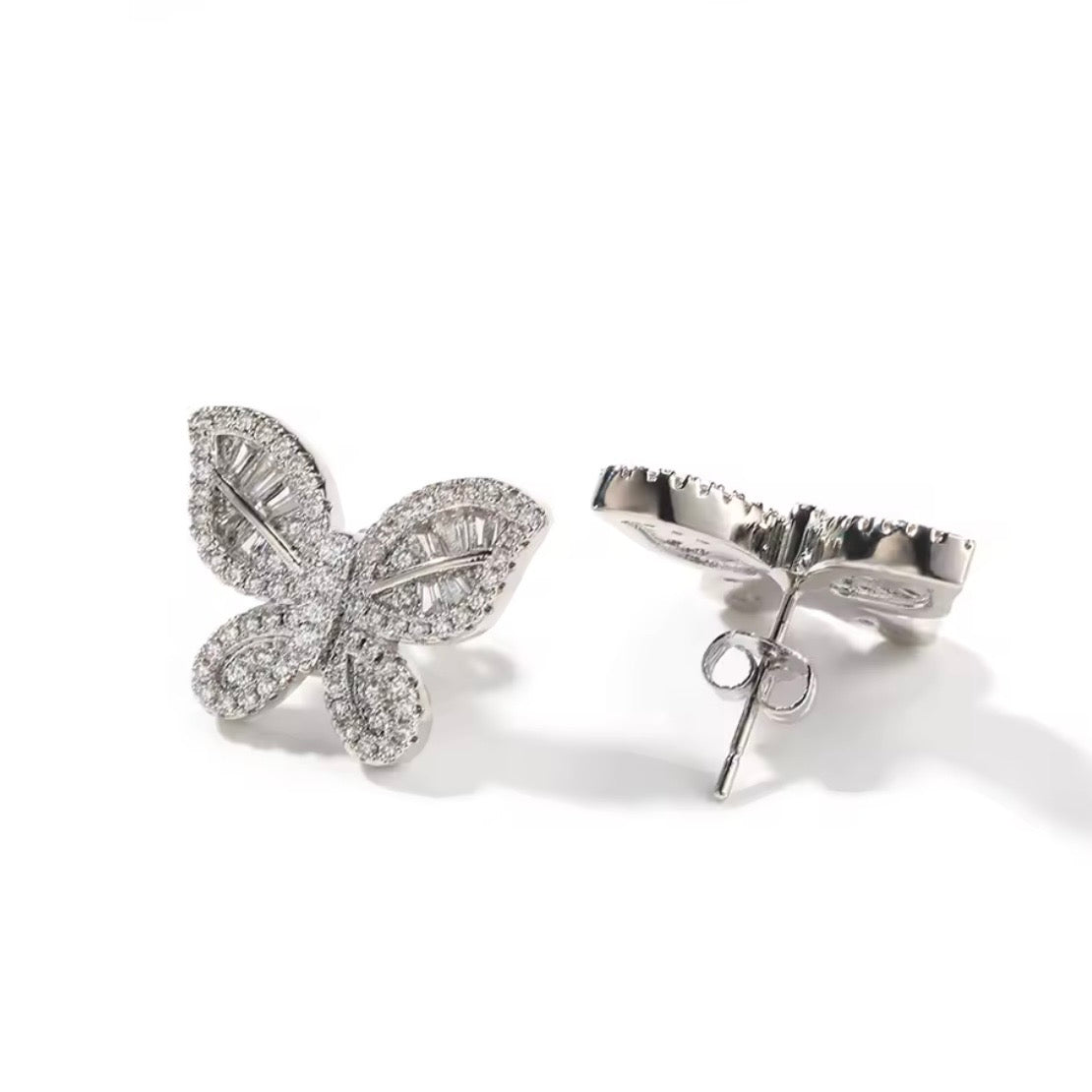 Diamond Flutter Earrings