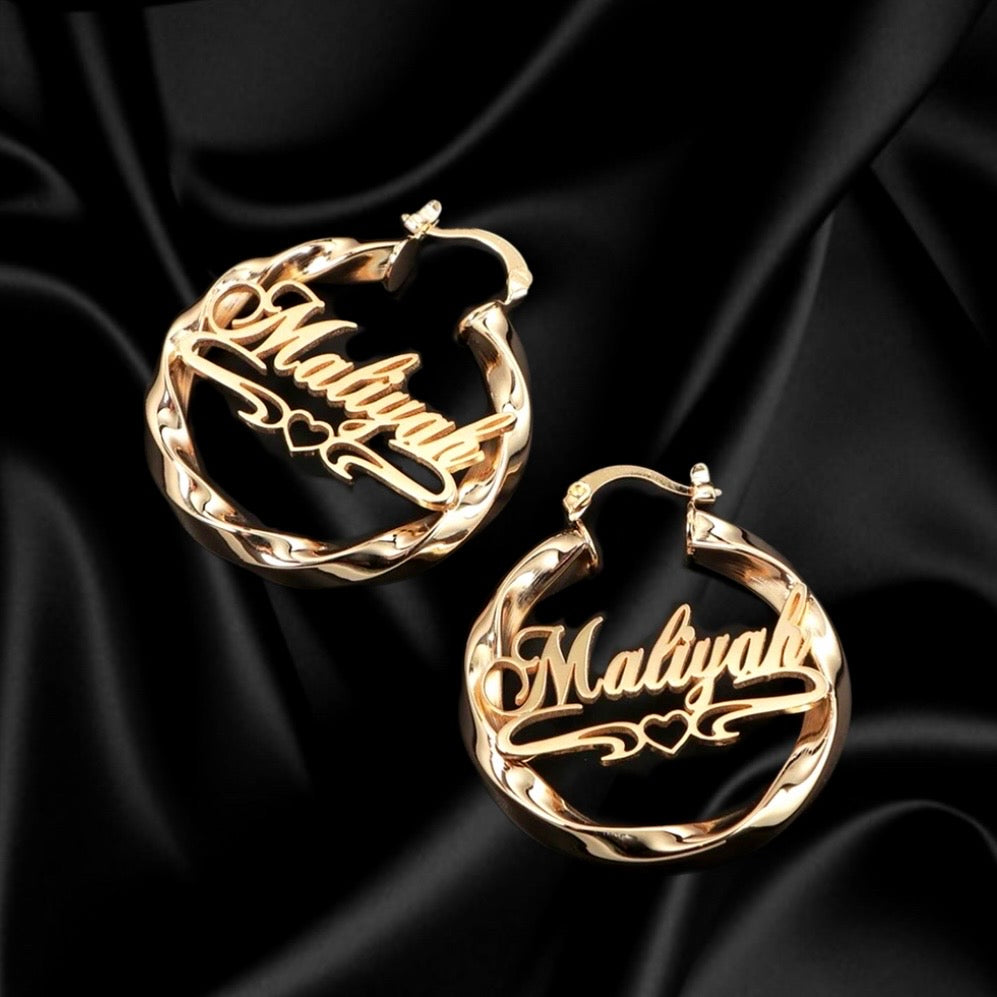 Custom Twisted Earrings