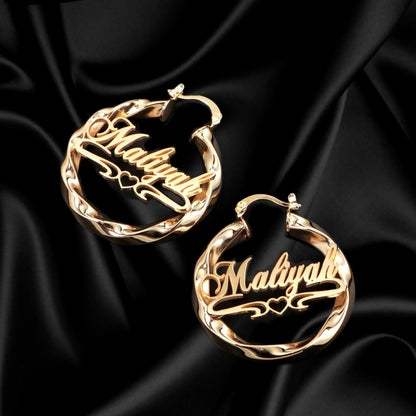 Custom Twisted Earrings