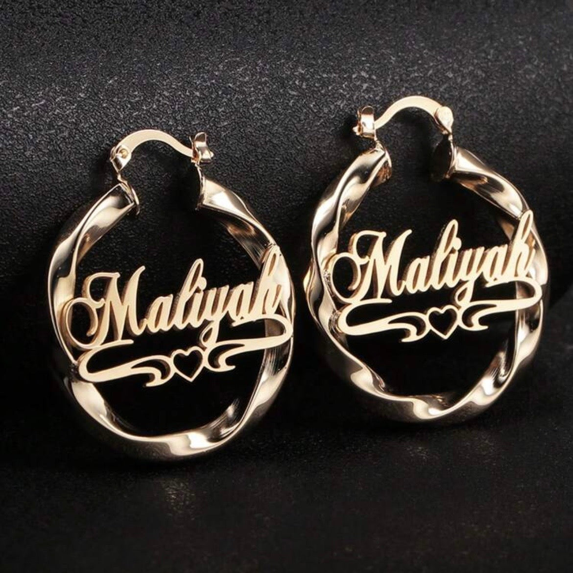 Custom Twisted Earrings