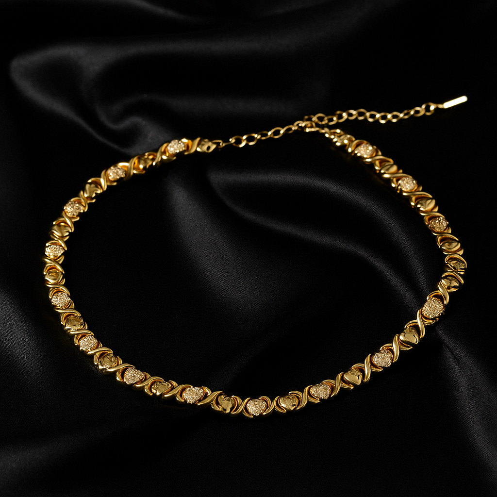 Nostalgic 90’s XO Necklace