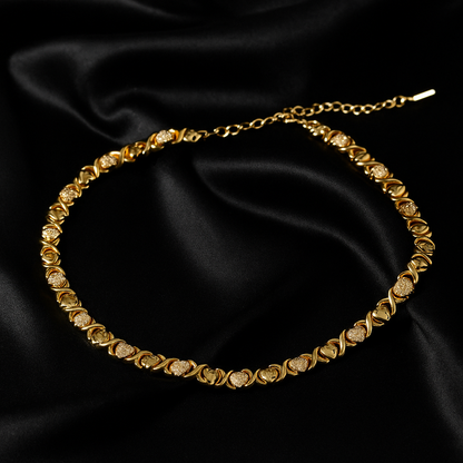 Nostalgic 90’s XO Necklace