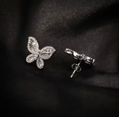 Diamond Flutter Earrings