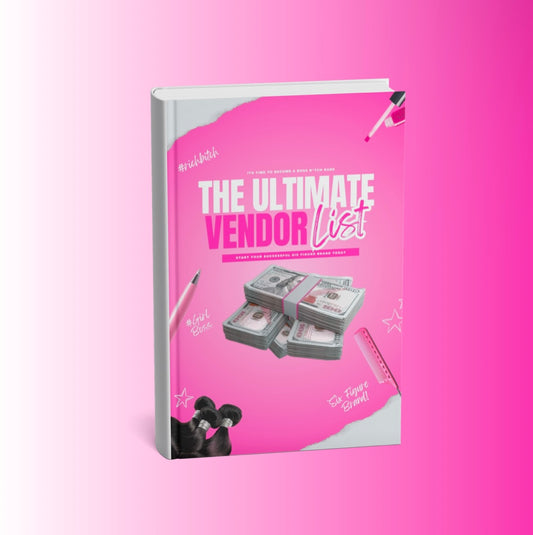 THE ULTIMATE VENDOR LIST