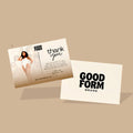 Thank You Card Design
