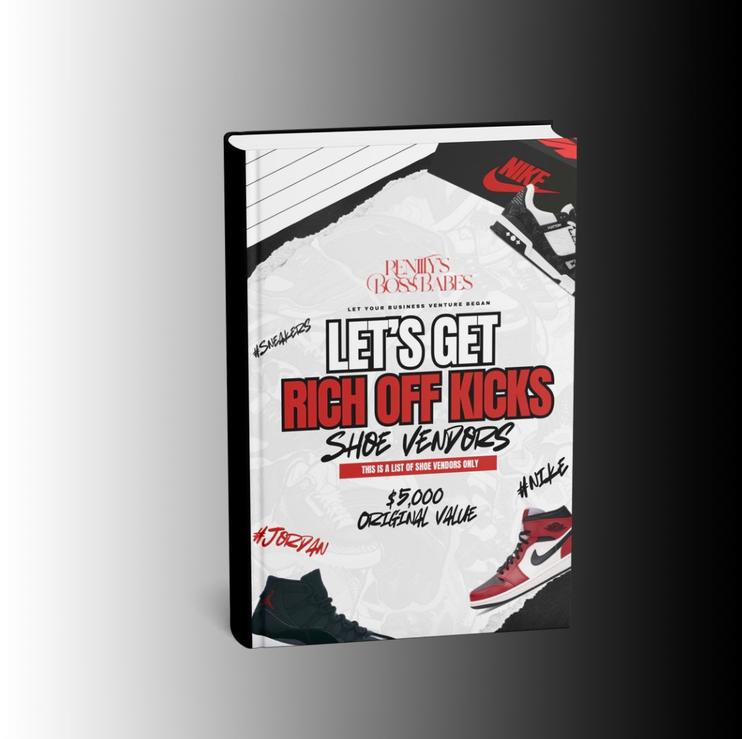 SNEAKER VENDOR LIST