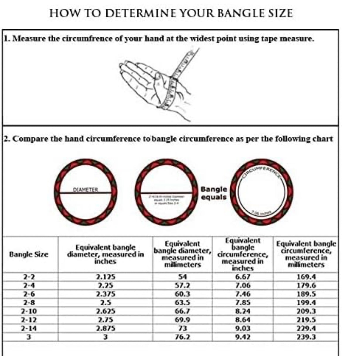 18k Gold Plates Bangle Set